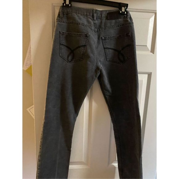 NWOT Calvin Klein Gray Jeans size 16 - Picture 6 of 6